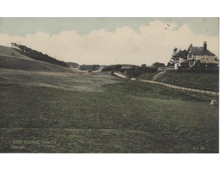 HAWICK GOLF COURSE POSTCARD