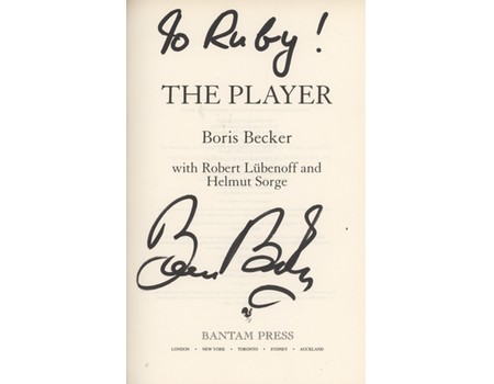 BORIS BECKER: THE PLAYER