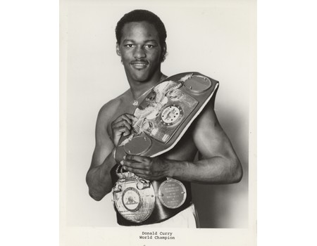 DONALD CURRY (USA) BOXING PHOTOGRAPH