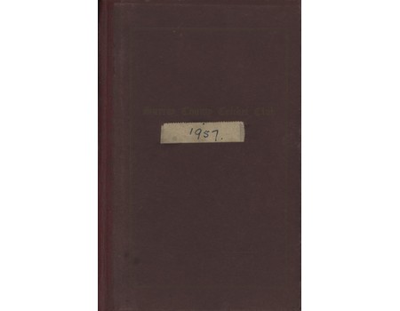 SURREY COUNTY CRICKET CLUB HANDBOOK FOR 1957
