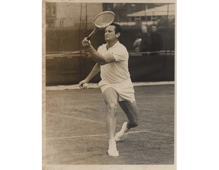 ABE SEGAL 1950S TENNIS PHOTOGRAPH