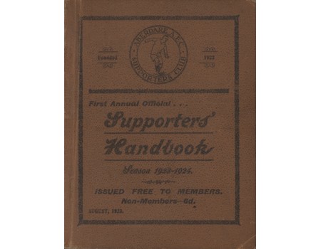 ABERDARE ATHLETIC F.C. 1923-24 SUPPORTERS