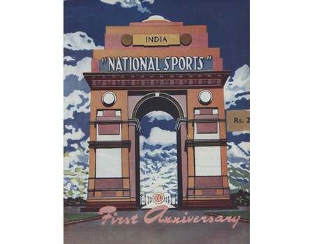 FIRST ASIAN GAMES, NEW DELHI 1951- OFFICIAL SOUVENIR GUIDE, PROGRAMMES AND OTHER ITEMS (6 IN TOTAL), INCLUDING SIGNED CARD