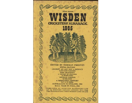 WISDEN CRICKETERS
