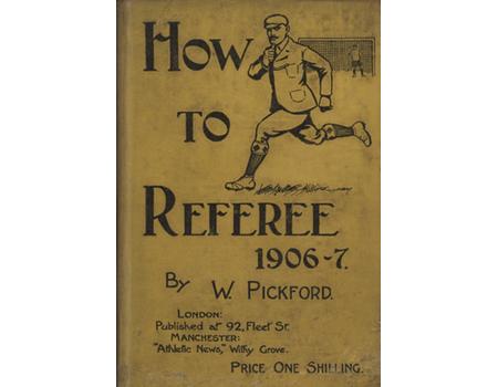 HOW TO REFEREE
