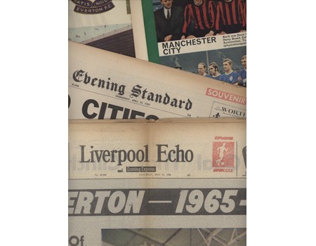 F.A. CUP FINAL NEWSPAPER SPECIALS 1966-1982 (A COLLECTION OF 9 MISCELLANEOUS ISSUES)