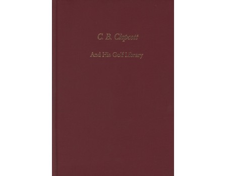 C.B. CLAPCOTT AND HIS GOLF LIBRARY