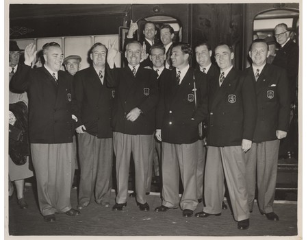 BRITISH RYDER CUP TEAM 1951 GOLF PHOTOGRAPH 