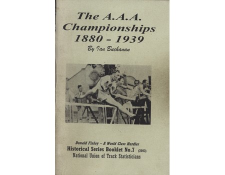 THE A.A.A. CHAMPIONSHIPS 1880-1939