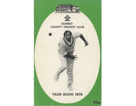SURREY COUNTY CRICKET CLUB YEAR BOOK FOR 1978