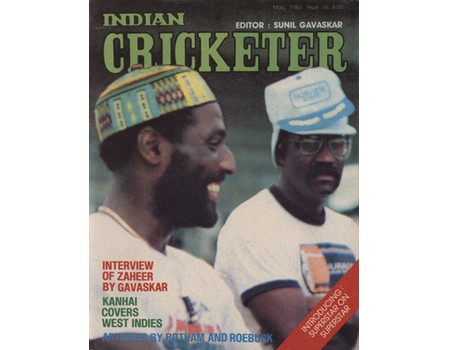 INDIAN CRICKETER MAY 1983