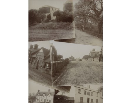 CHESHIRE VILLAGES (NORLEY, DUNHAM-ON-THE-HILL ETC.) 1890S ORIGINAL PHOTOGRAPHS (X47)