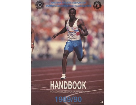 AMATEUR ATHLETIC ASSOCIATION AND WOMENS ATHLETIC ASSOCIATION HANDBOOK 1989/90