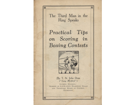 PRACTICAL TIPS ON SCORING IN BOXING CONTESTS