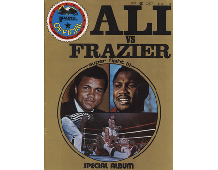 ALI VS FRAZIER SPECIAL ALBUM 1975 (SUPER FIGHT III)