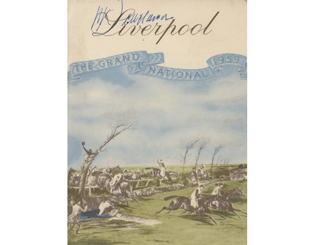 THE GRAND NATIONAL 1959 OFFICIAL RACECARD