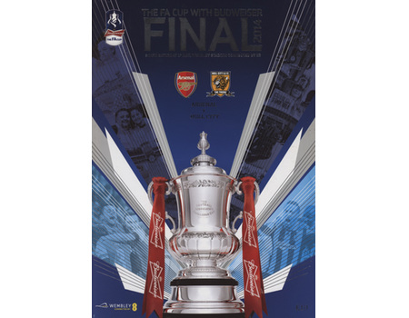 ARSENAL V HULL CITY 2014 (F.A. CUP FINAL) FOOTBALL PROGRAMME