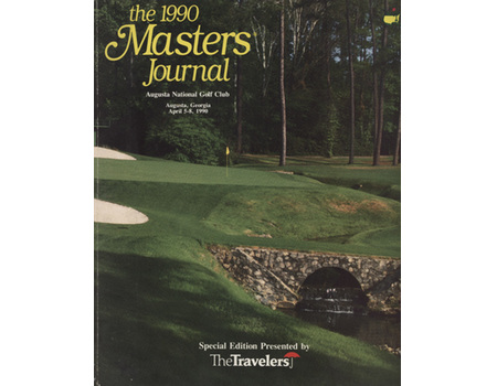 MASTERS 1990 (AUGUSTA) OFFICIAL GOLF PROGRAMME
