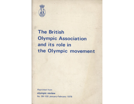 THE BRITISH OLYMPIC ASSOCIATION AND ITS ROLE IN THE OLYMPIC MOVEMENT