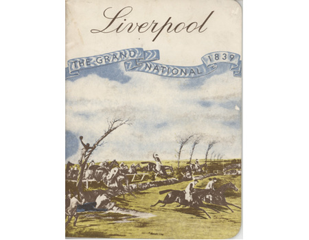 THE GRAND NATIONAL 1972 OFFICIAL RACECARD
