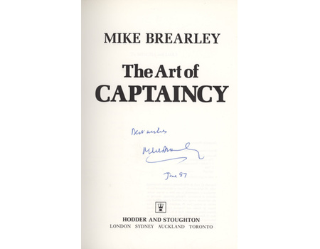 THE ART OF CAPTAINCY