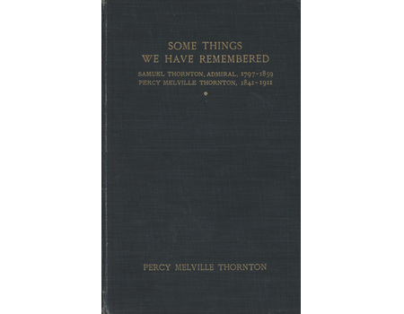 SOME THINGS WE HAVE REMEMBERED