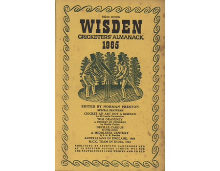 WISDEN CRICKETERS