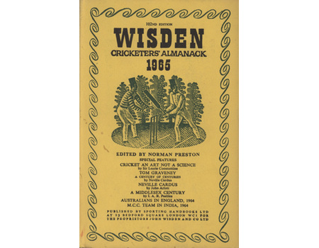 WISDEN CRICKETERS