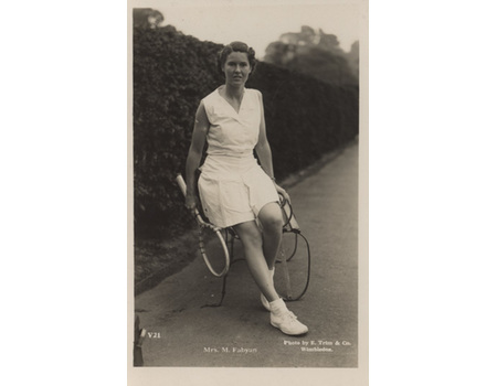SARAH PALFREY COOKE (USA) TENNIS POSTCARD