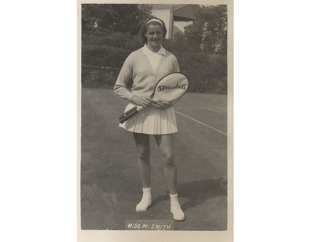 MARGARET COURT (AUSTRALIA) TENNIS POSTCARD