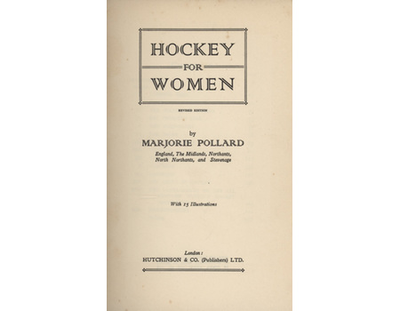 HOCKEY FOR WOMEN
