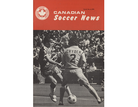 CANADIAN SOCCER NEWS - VOL.8, NO.6, 1978