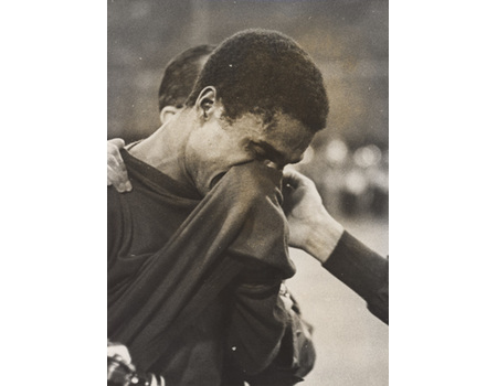 EUSEBIO 1966 (WORLD CUP SEMI-FINAL) FOOTBALL PHOTOGRAPH