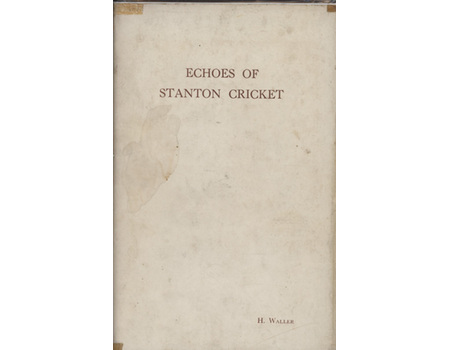 ECHOES OF STANTON CRICKET