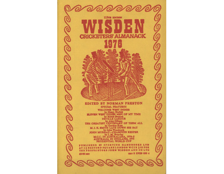 WISDEN CRICKETERS