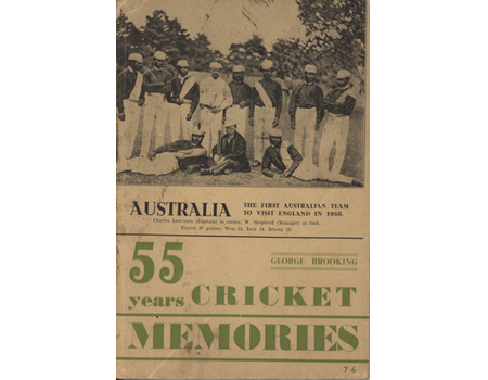 55 YEARS CRICKET MEMORIES