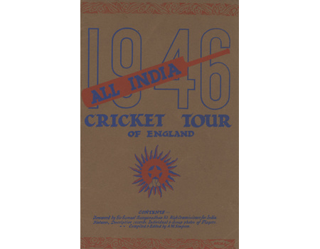 ALL INDIA CRICKET TOUR OF ENGLAND 1946