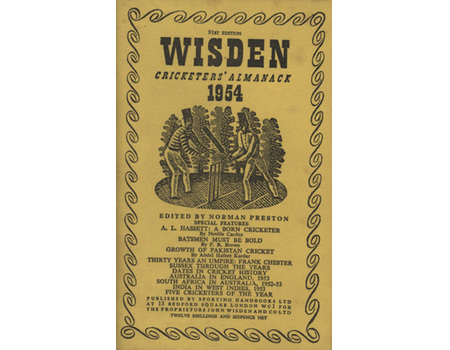 WISDEN CRICKETERS