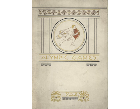 1908 OLYMPIC GAMES DINNER MENU - NEW YORK LODGE, BOURNE END