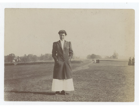 FRANCES GRISCOM 1903 (MERION GOLF CLUB) GOLF PHOTOGRAPH
