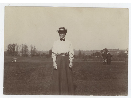 NONNA BARLOW 1909 (MERION GOLF CLUB) GOLF PHOTOGRAPH
