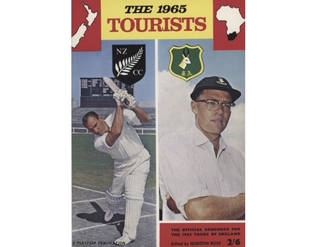 THE 1965 TOURISTS: THE OFFICIAL BROCHURE FOR THE 1965 TOURS OF ENGLAND BY NEW ZEALAND AND SOUTH AFRICA (GORDON ROSS