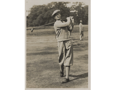 HERBERT JOLLY 1929 (FOXGROVE) GOLF PHOTOGRAPH