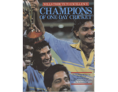 WILLS TRIBUTE TO EXCELLENCE - CHAMPIONS OF ONE-DAY CRICKET