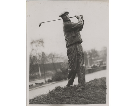 ARCHIE COMPSTON 1935 (ROEHAMPTON) GOLF PHOTOGRAPH