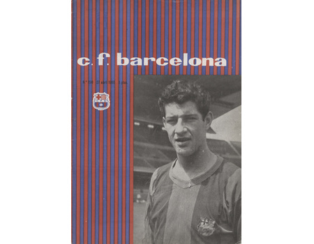 BARCELONA V REAL MADRID 1959-60 (EUROPEAN CUP SEMI-FINAL) FOOTBALL PROGRAMME