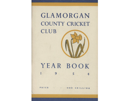 GLAMORGAN COUNTY CRICKET CLUB YEAR BOOK 1954