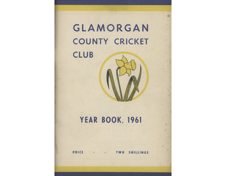 GLAMORGAN COUNTY CRICKET CLUB YEAR BOOK 1961