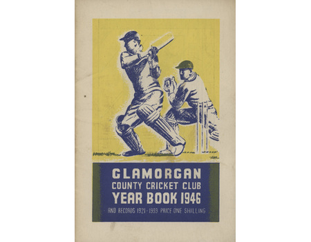 GLAMORGAN COUNTY CRICKET CLUB YEAR BOOK 1946