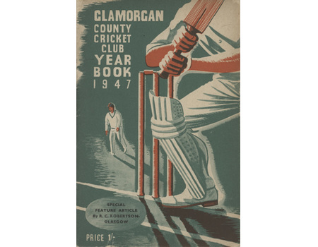 GLAMORGAN COUNTY CRICKET CLUB YEAR BOOK 1947